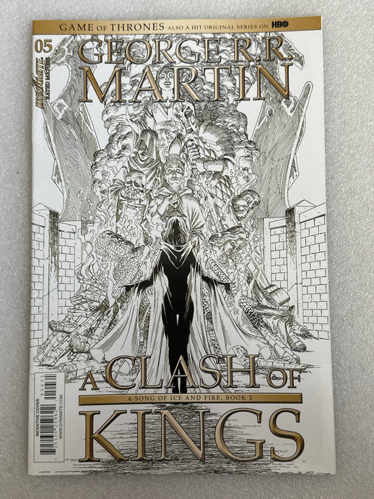 George R.R. Martin A Clash of Kings #5 Incentive Variant Dynamite 2017