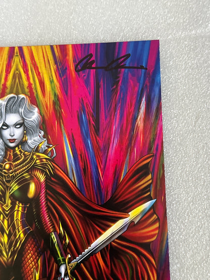 Lady Death: Scorched Earth #1 Wonder Death 666 Edition Signed by Pulido Coffin Comics 2020