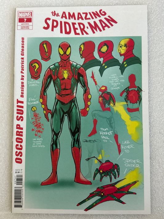 Amazing Spider-Man #7 Design Variant Marvel 2022
