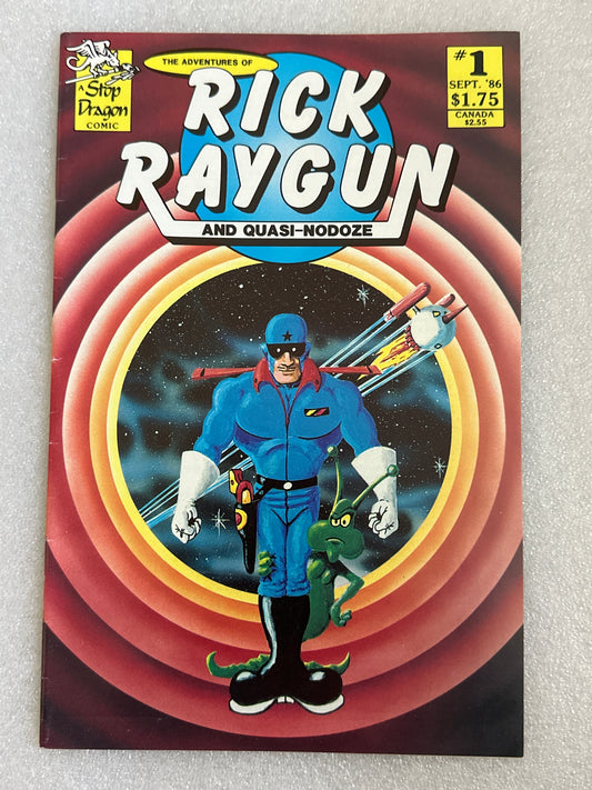 Adventures of Rick Raygun #1 Stop Dragon Comics 1986