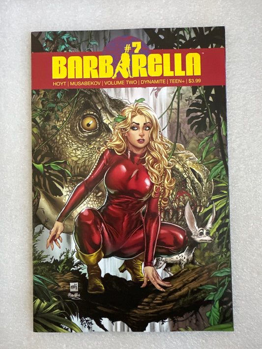 Barbarella #7 SM1 Homage Trade Variant Dynamite 2021