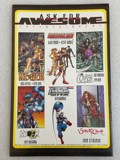 Youngblood #1 A! List Exclusive Gold Foil Awesome Comics 1998