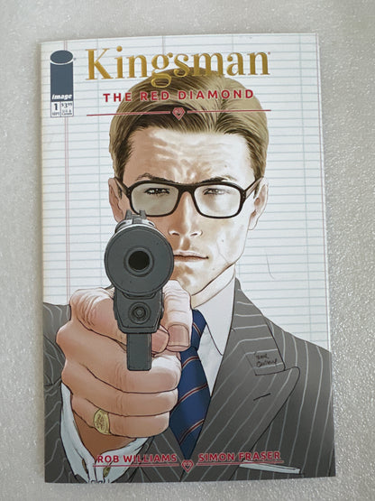 Kingsman The Red Diamond #1 Gold Foil Variant Image 2017