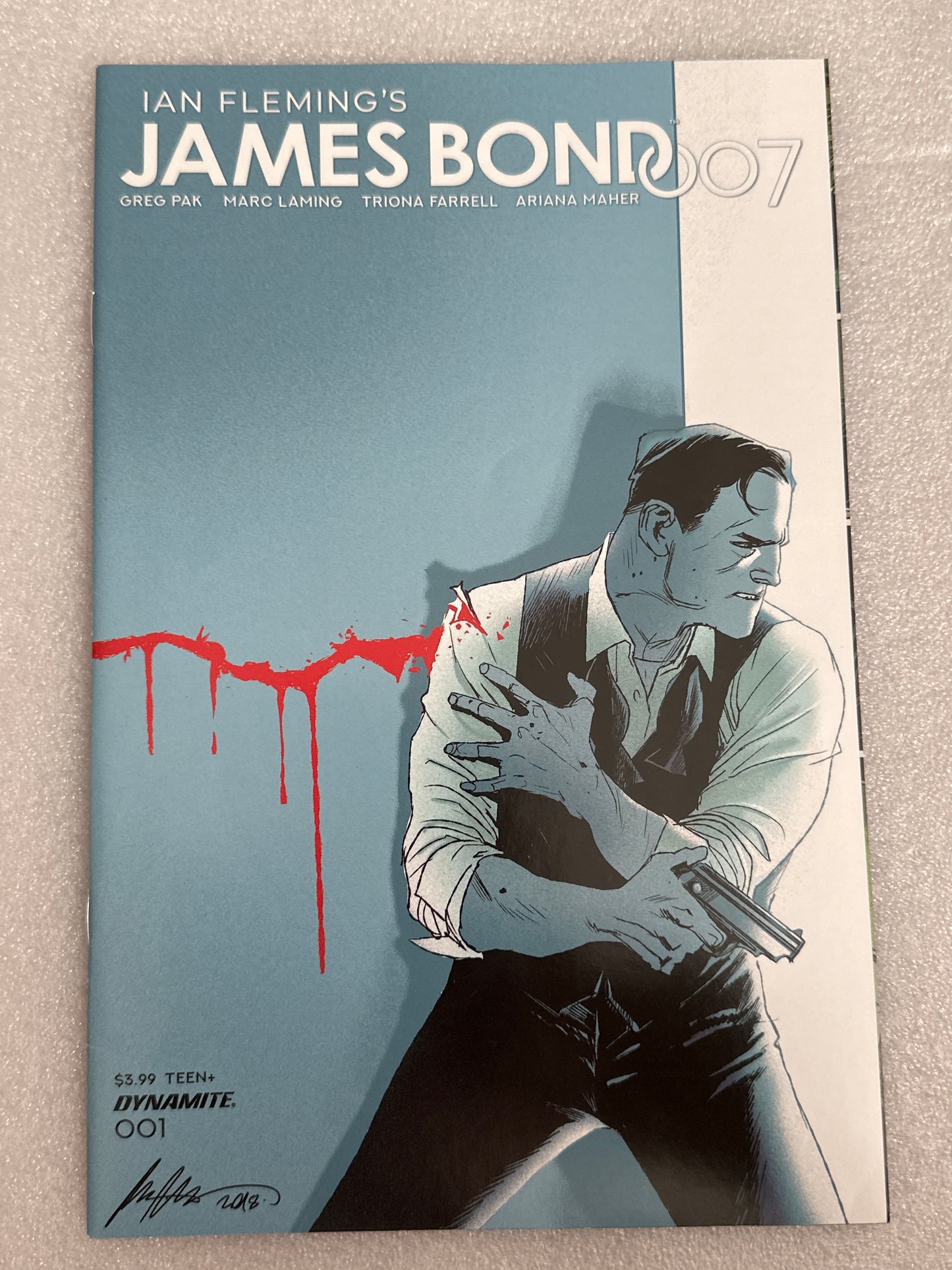 James Bond 007 #1 Variant C Dynamite 2018