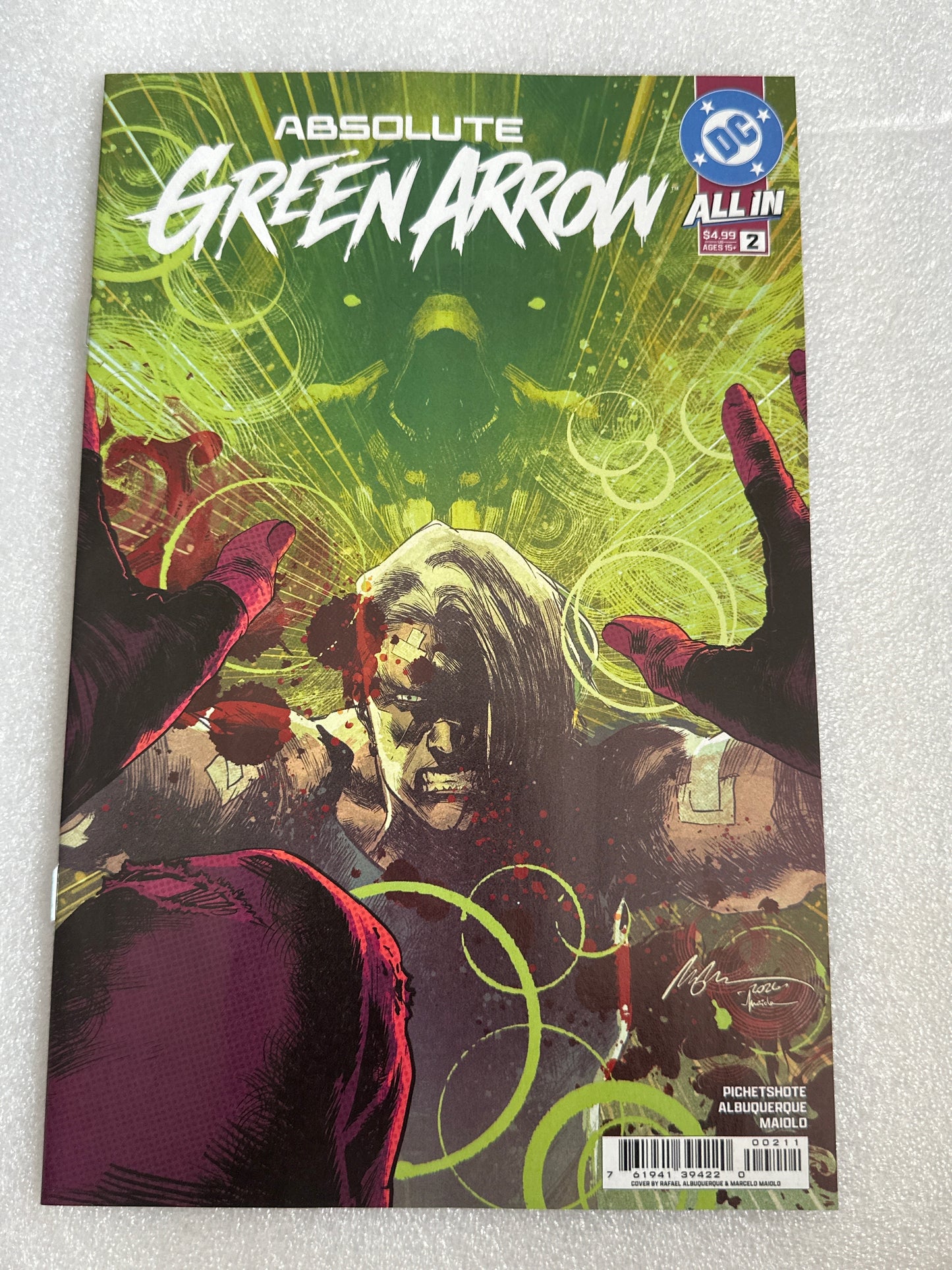 Absolute Green Arrow #2 Cover A Variant DC 2026