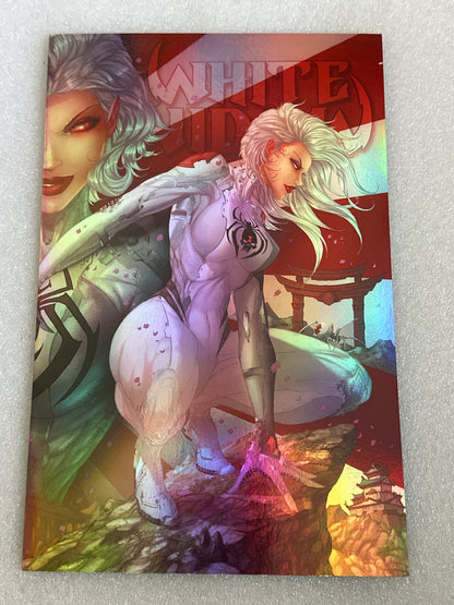 White Widow #7 Foil Variant Absolute Comics