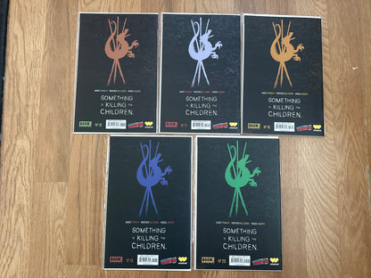Something is Killing the Children #1-25 David Mack Virgin Variant Cover Set plus #25 ComicTom Variant Boom! 2022