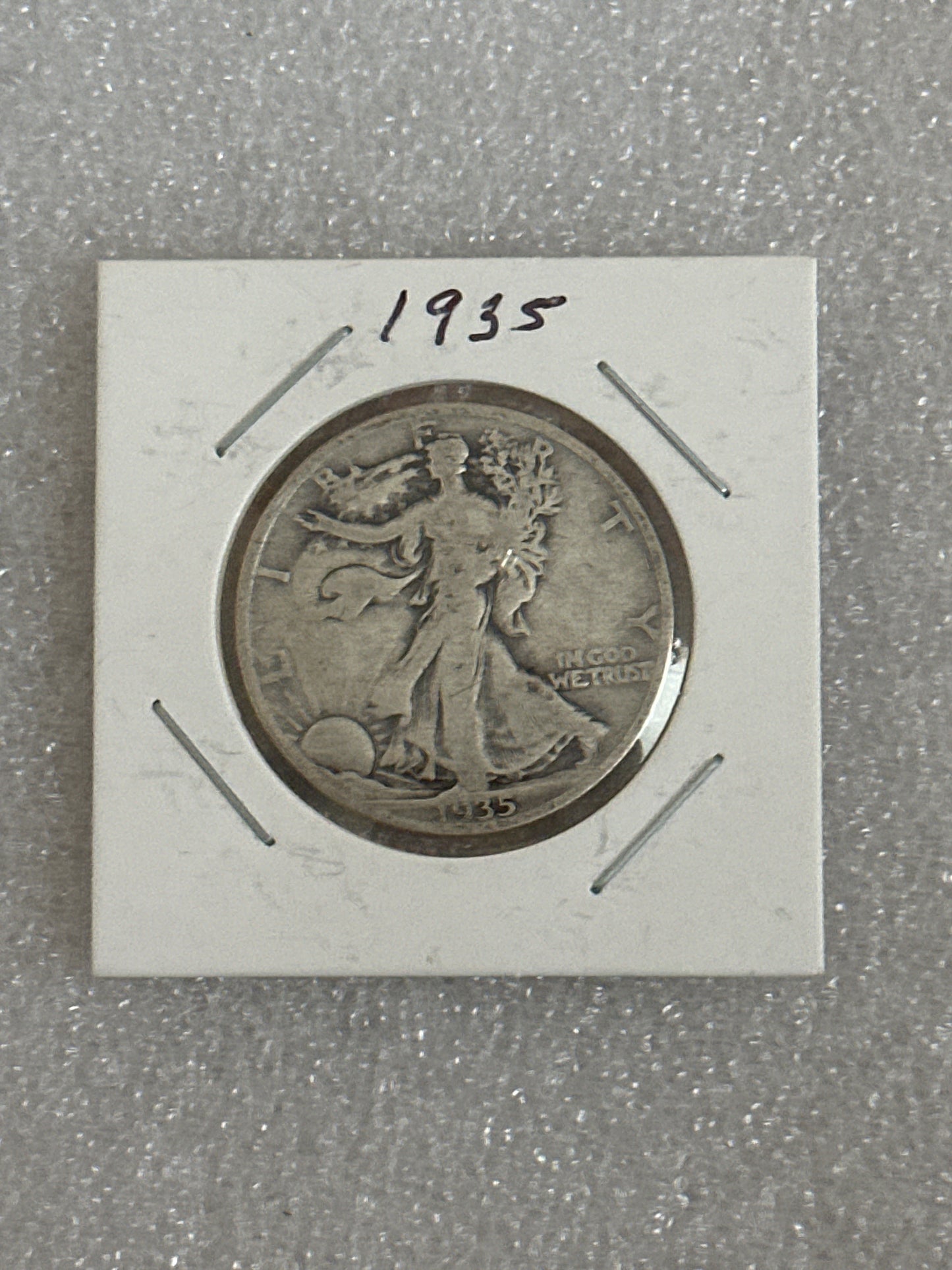1935 Walking Liberty Silver Half Dollar