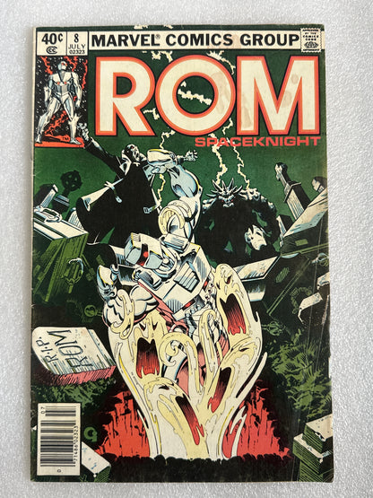 ROM #8 Marvel 1980