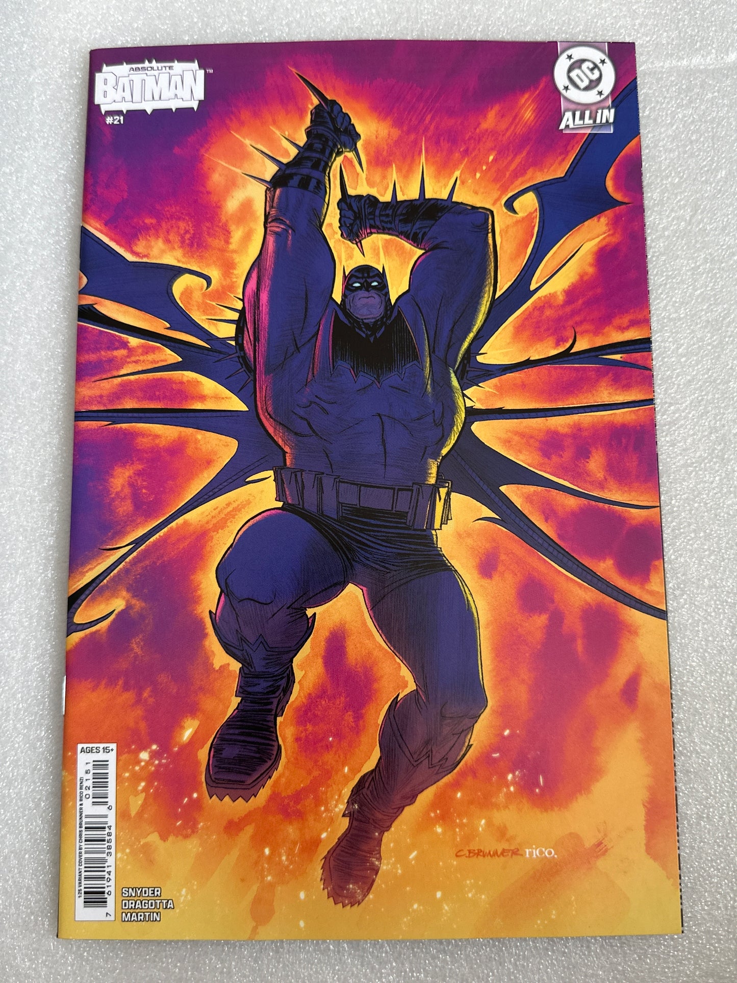 Absolute Batman #21 Cover E 1:25 Variant DC 2026