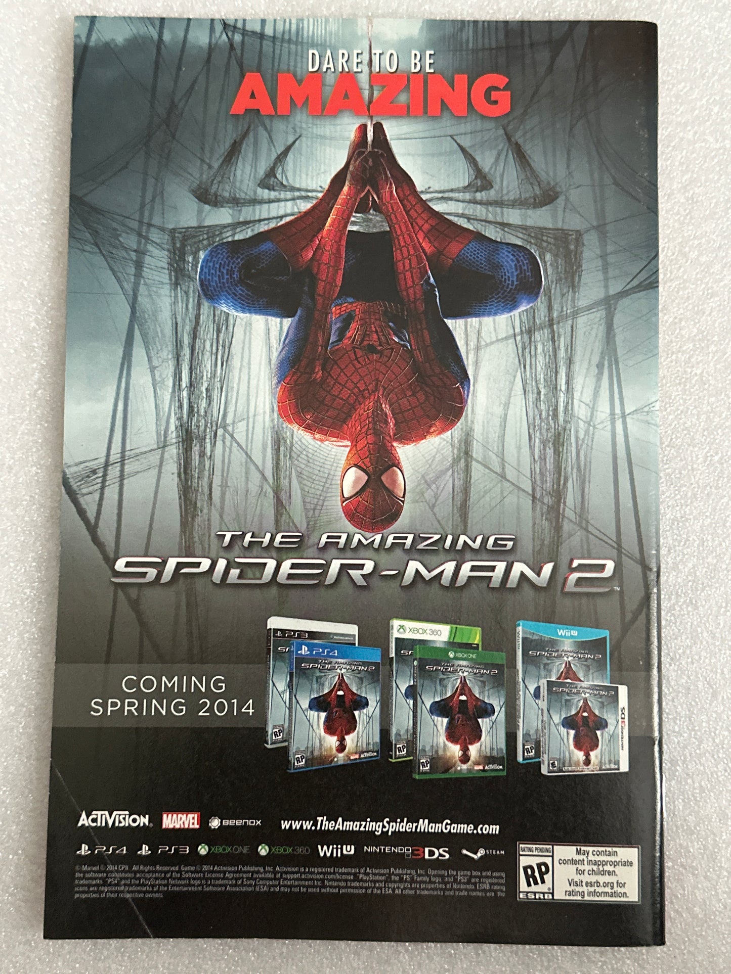 Amazing Spider-Man #1 Marvel 2014