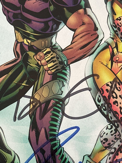 GEN 13 #24 Quadruple Signed Image 1997