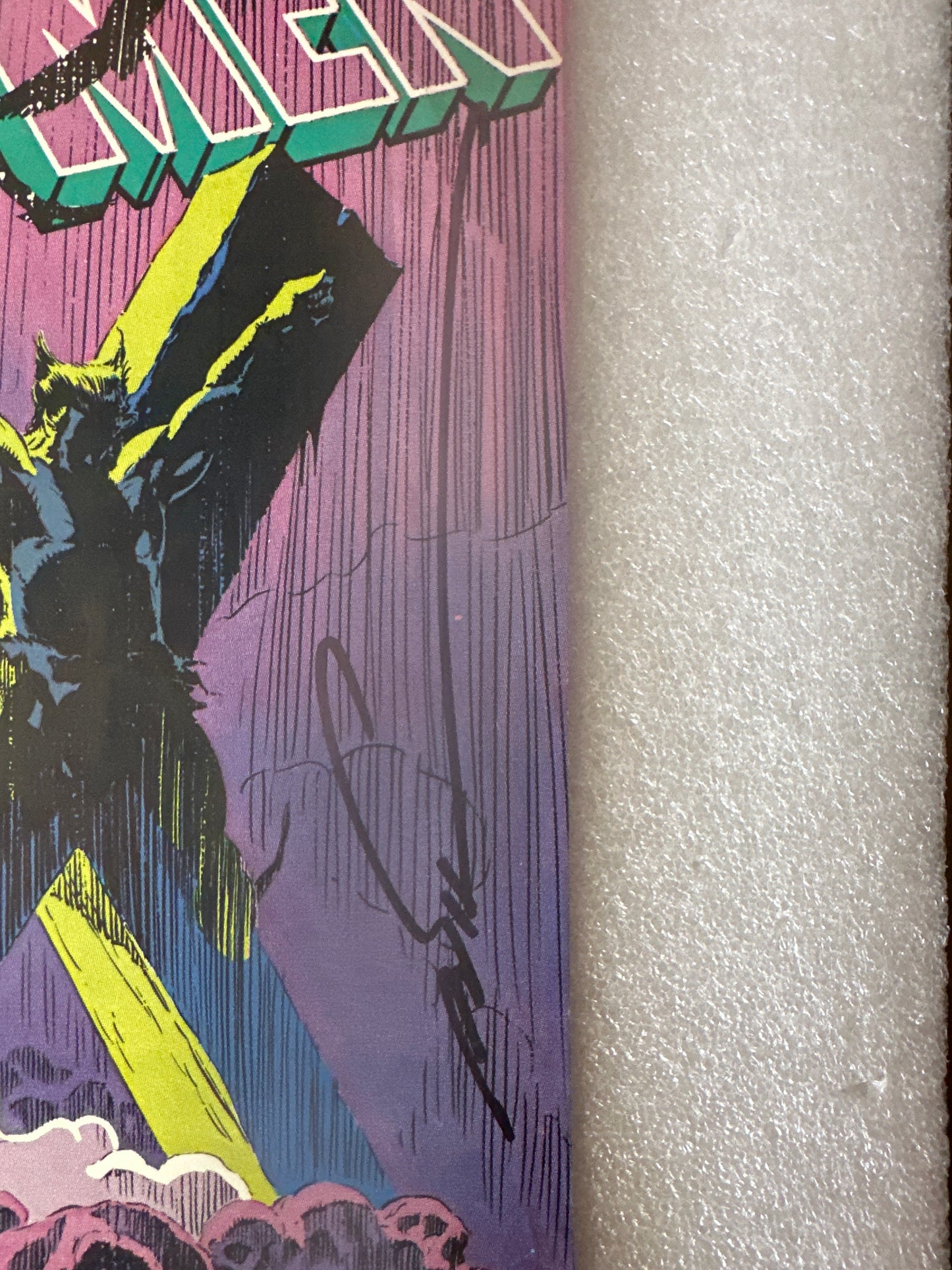 The Uncanny X-Men #251 Signed by Marc Silvestri Marvel 1989