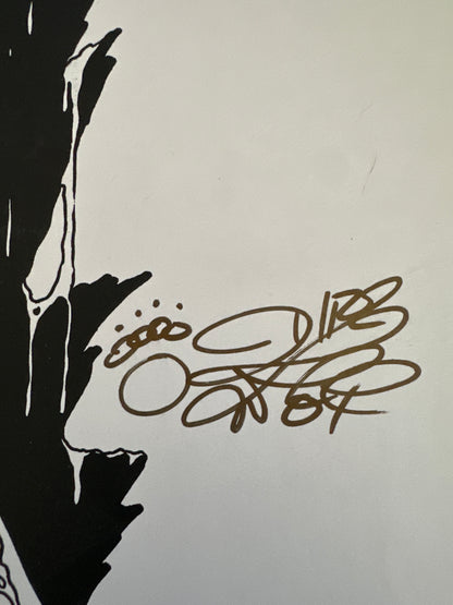 Lady Death Print by Dire Wolf Signed 2008