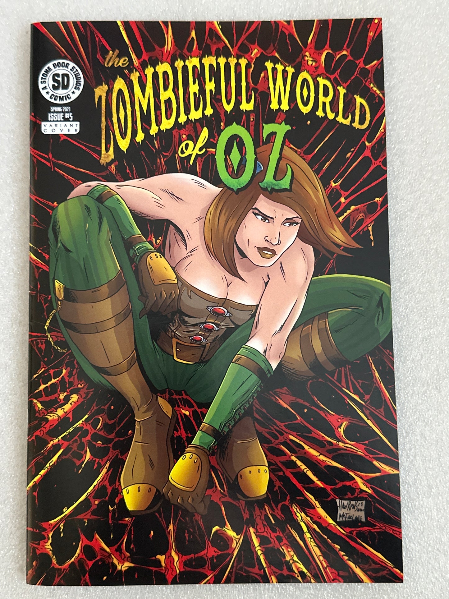 The Zombieful World of Oz #5 Dorthy Black Blood Variant 2023