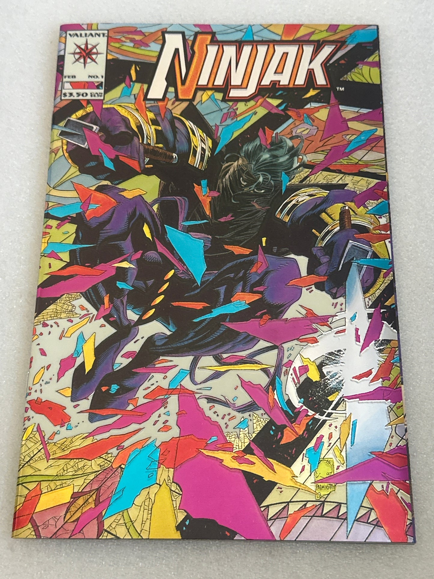 Ninjak #1 Chromium Cover Valiant 1994