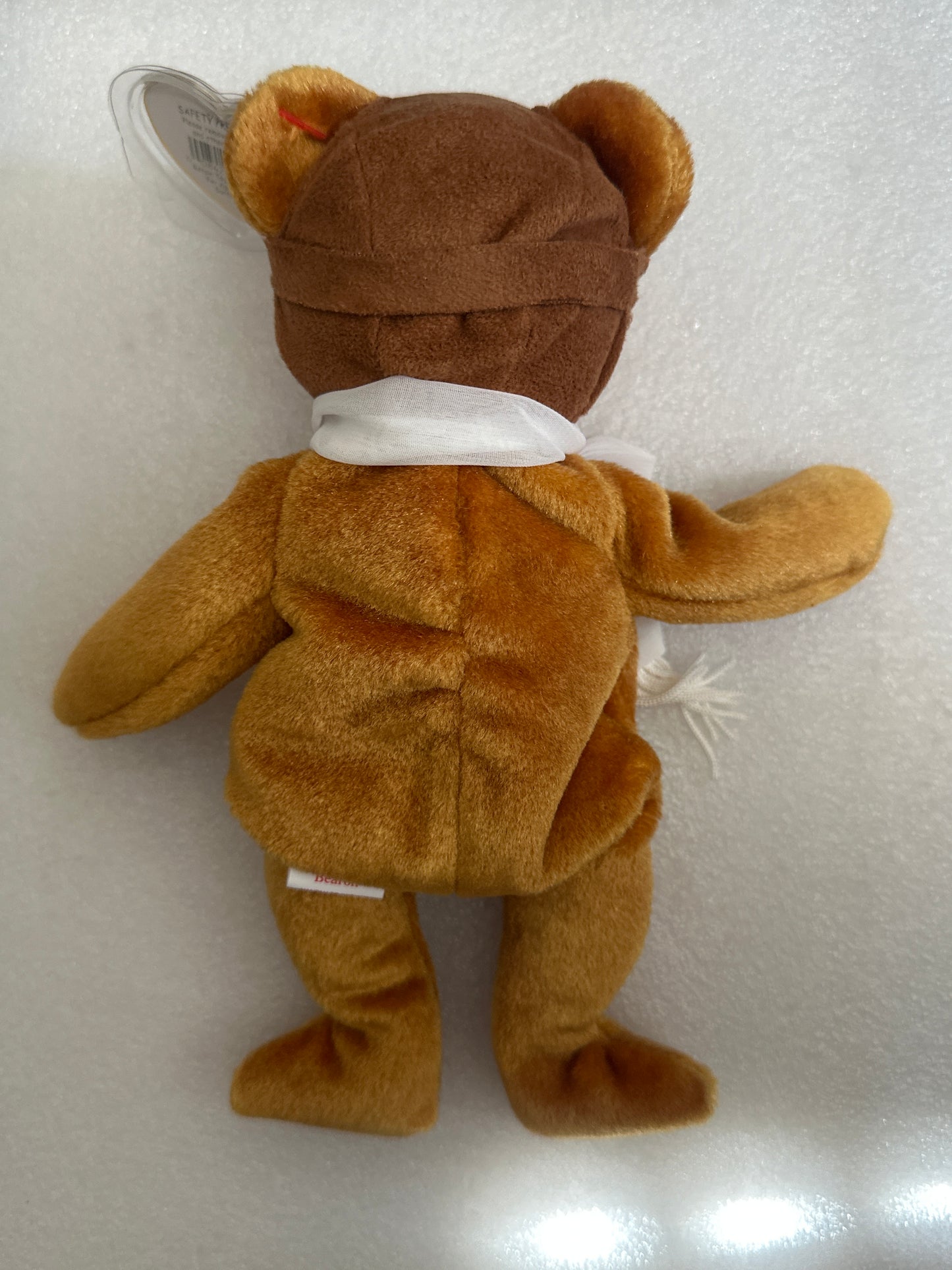 Bearon The Rare Tan Beanie Baby w/Case TY 2003