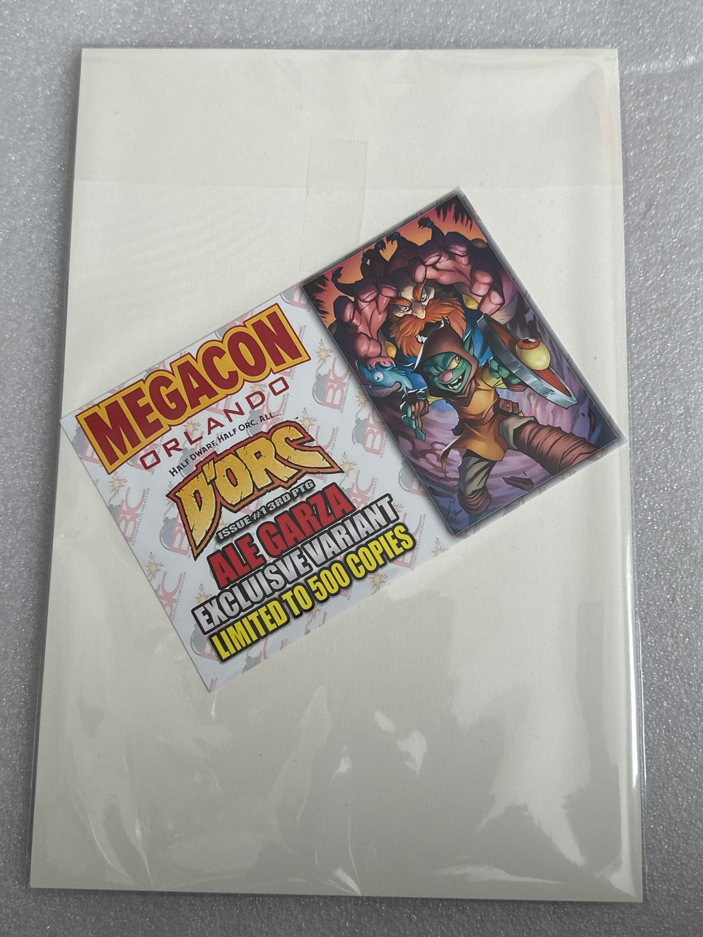 D’ORC #1 ALE GARZA MEGACON ORLANDO VARIANT COVER (3RD PTG) Image 2026