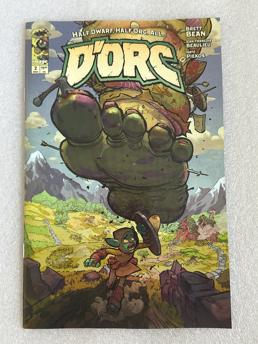 D'Orc #2 cover B Image Comics 2026