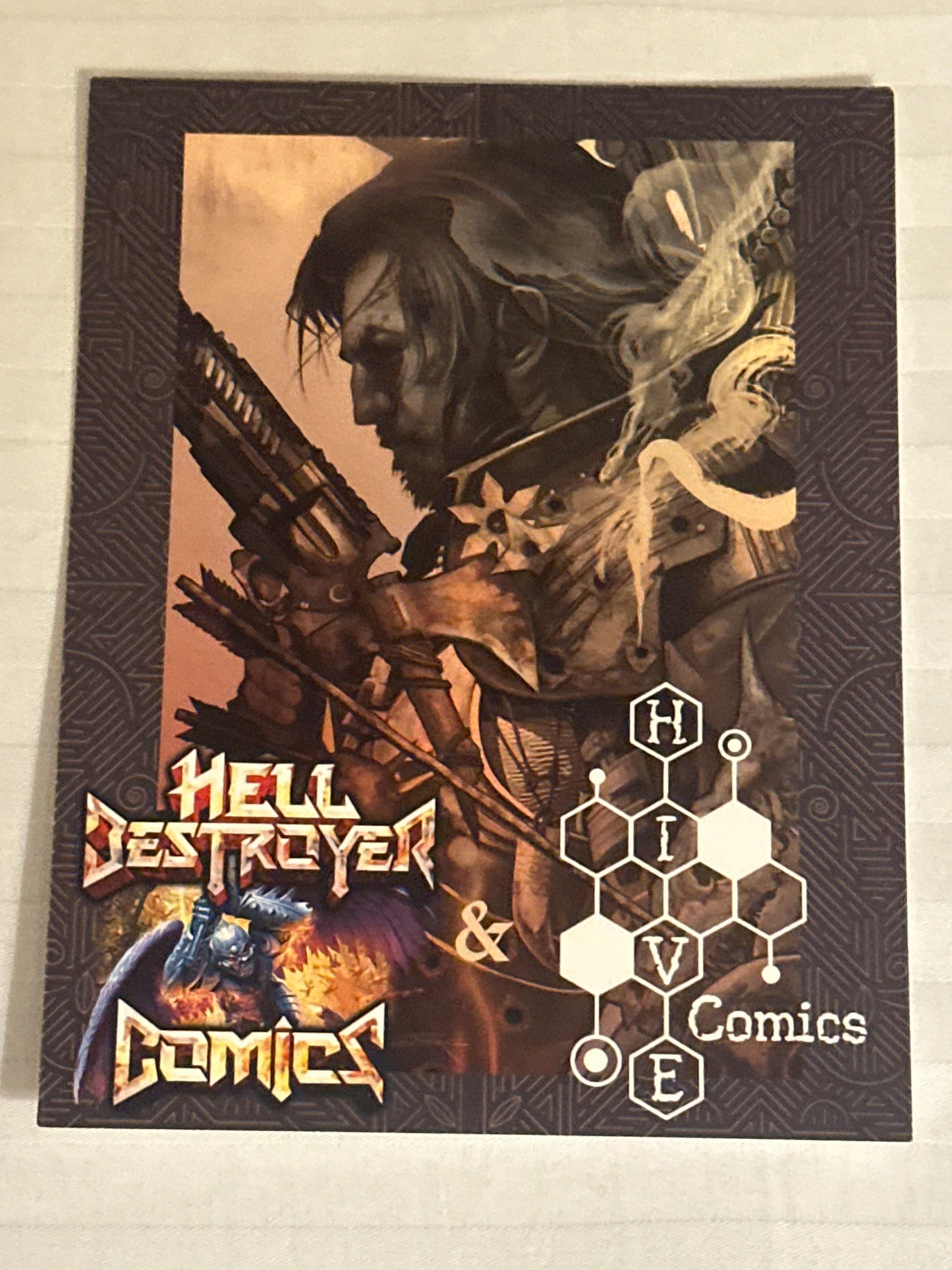 BRZRKR: Light Draws Breath #1 Dan Quintana foil virgin signed Ltd. 1600 Boom Studio 2026