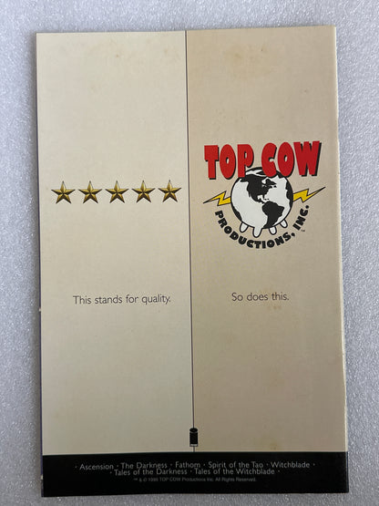 Witchblade Tomb Raider #1 Image Comics 1998 Michael Turner Newsstand