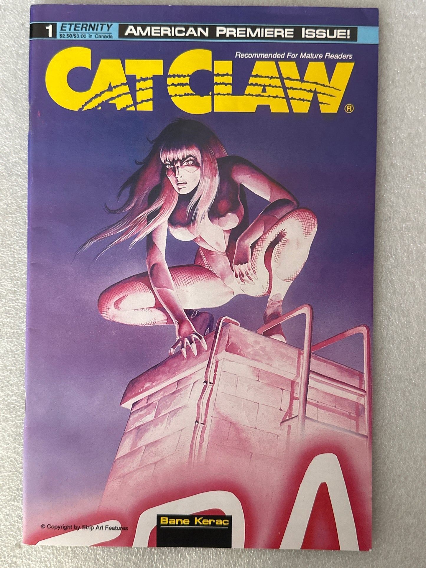 Cat Claw #1 SM1 Homage? Eternity 1990
