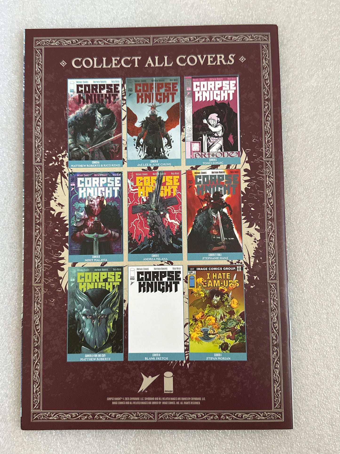 Corpse Knight #1 Cover B Image 2026