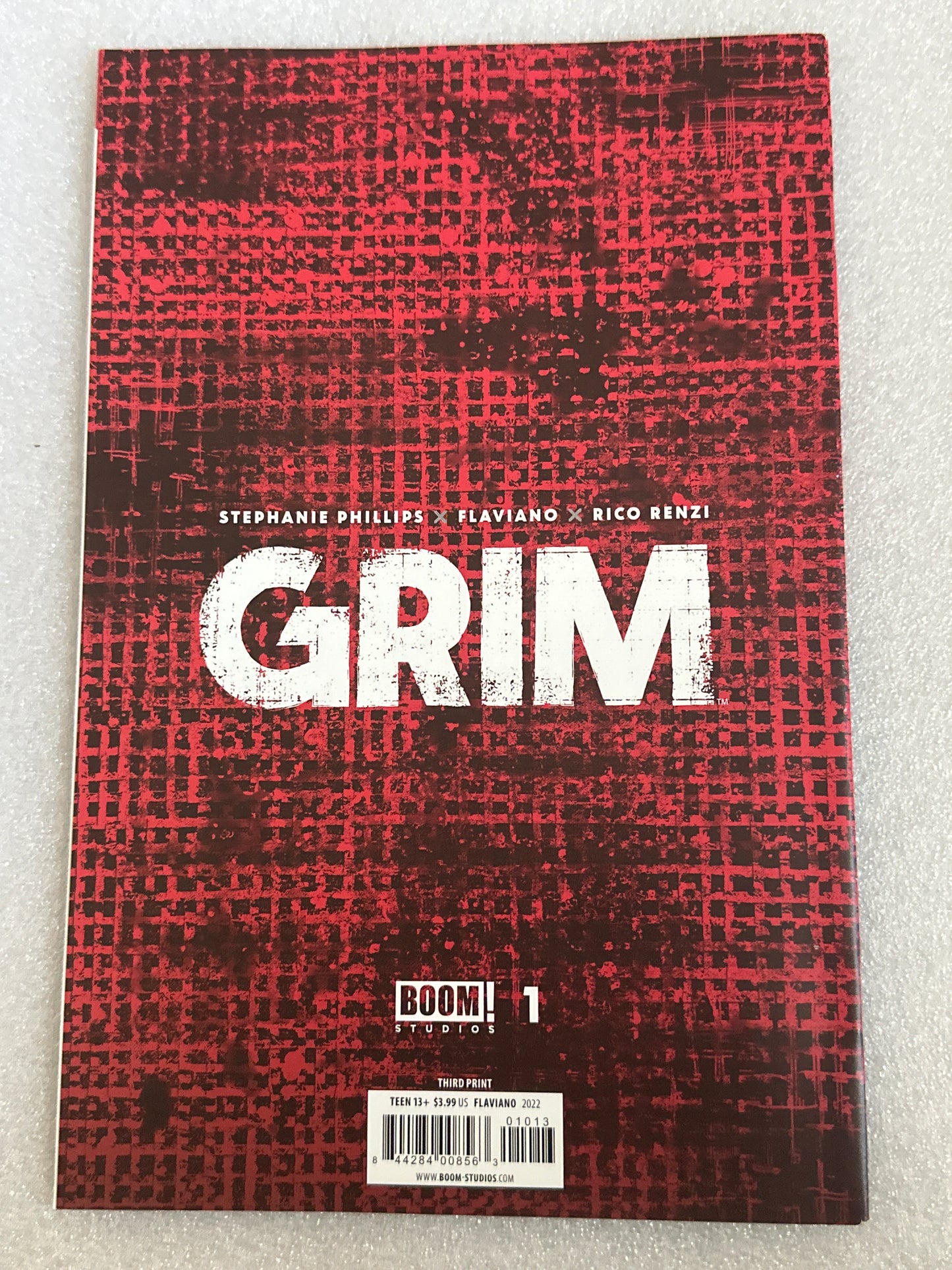 Grimm #1 3rd Print Boom! 2022