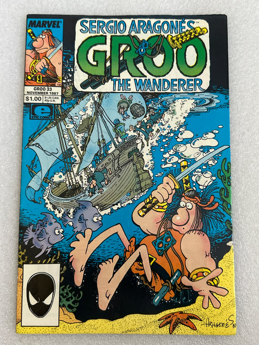 Groo The Wanderer #33 Marvel 1987