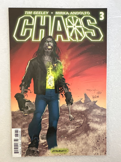 Chaos #3 Subscription Variant Cover Dynamite 2014