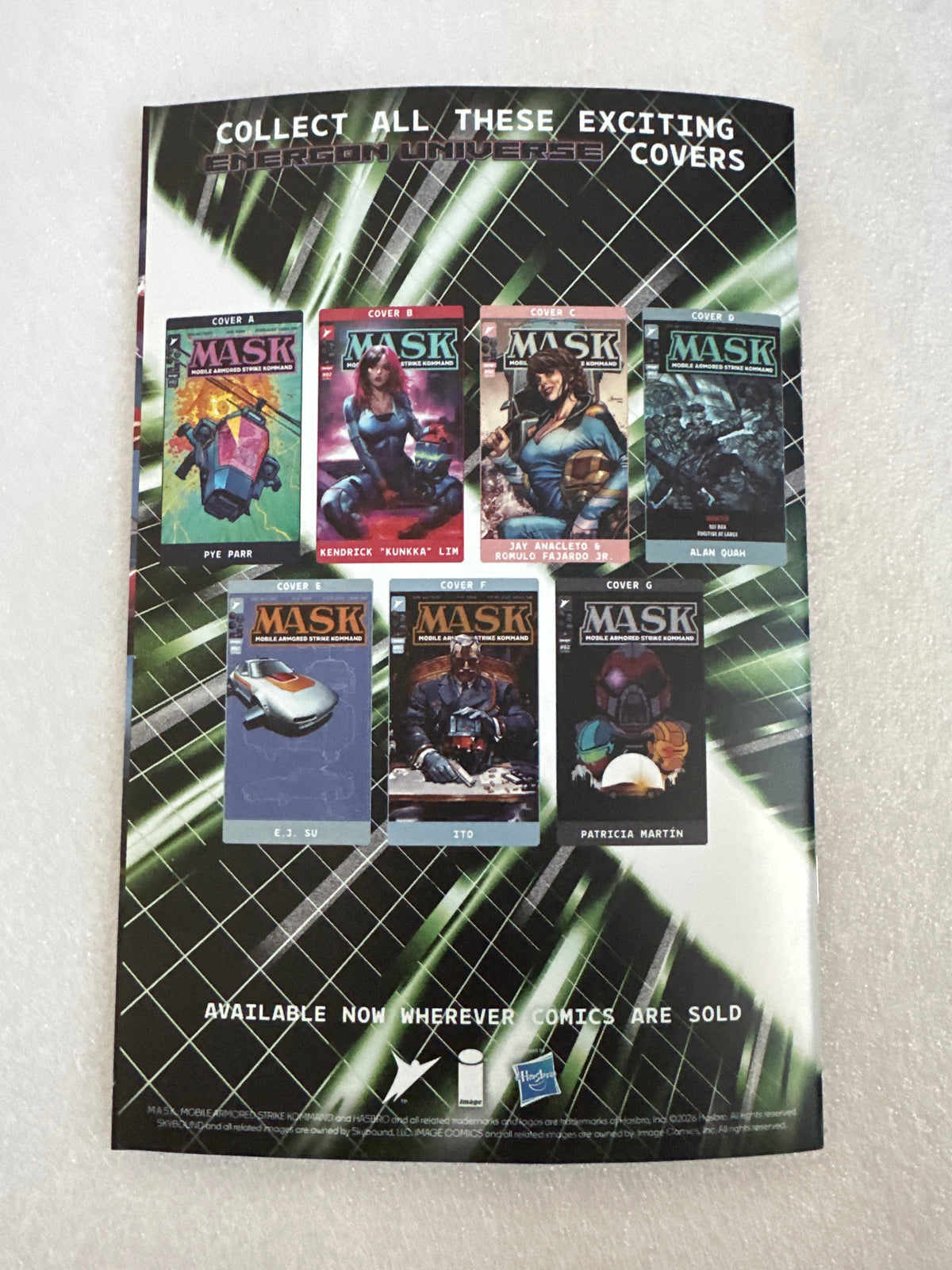 MASK #2 Ultra-Rara Advanced Edition Foil Variant Image 2026