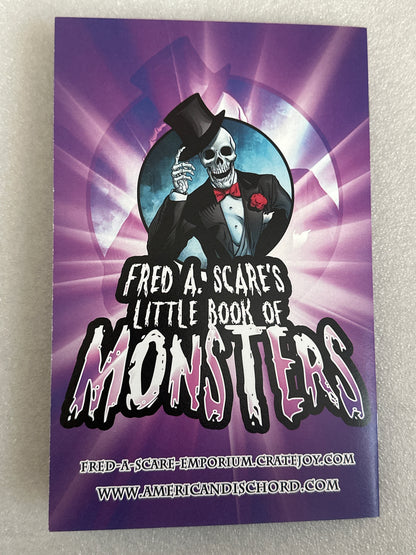 Fred A Scare's Little Book of Monsters Limited Edition FCBD Signed