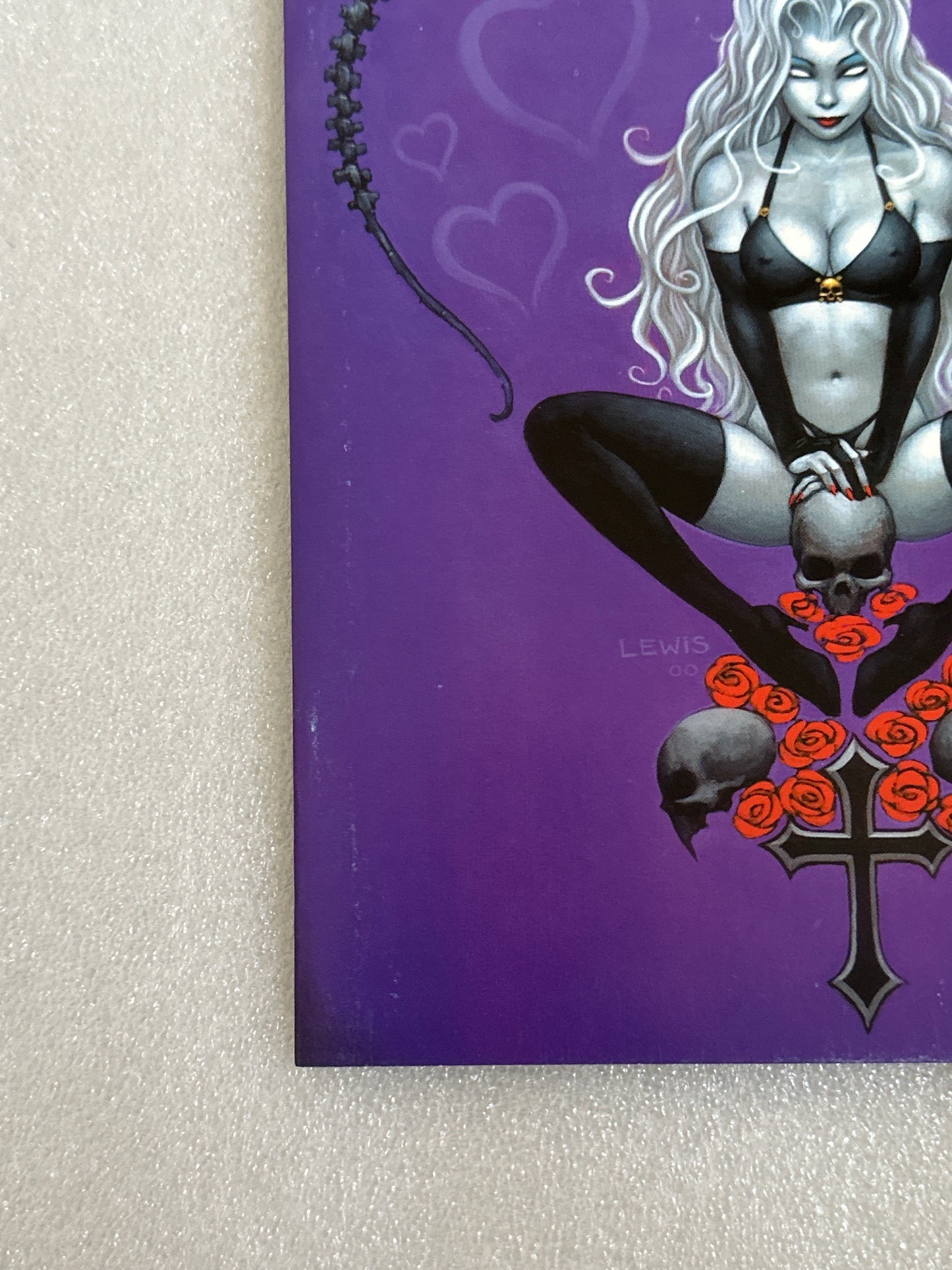 Lady Death: Love Bites #1 Premium Edition Signed by Bulido Chaos Comics 2001