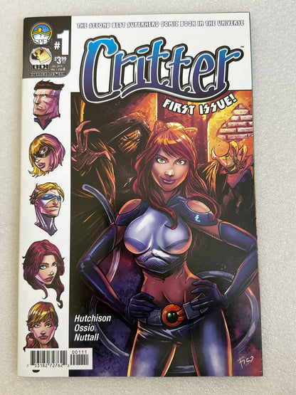 Critter #1 2nd Printing Big Dog Ink / Aspen Comics 2015