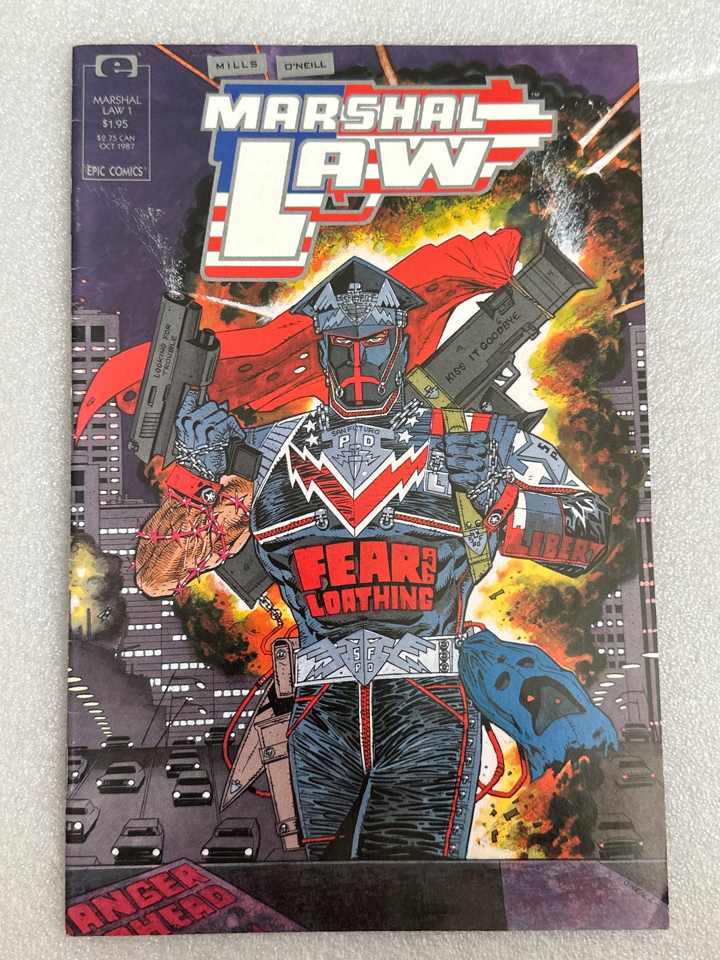 Marshal Law #1 Epic 1987