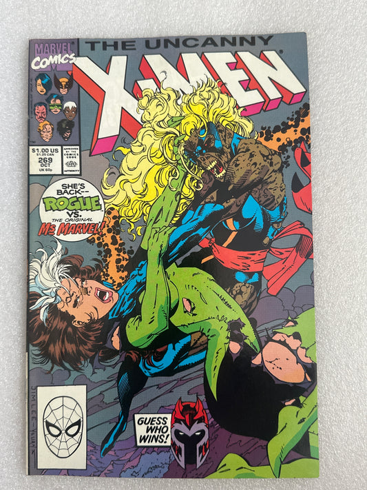 The Uncanny X-Men #269 Marvel 1990