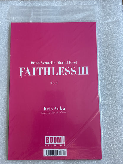 Faithless III #1 Erotic Variant Cover Boom! Studios 2022
