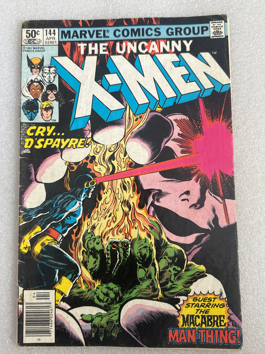 The Uncanny X-Men #144 Newsstand Marvel 1981