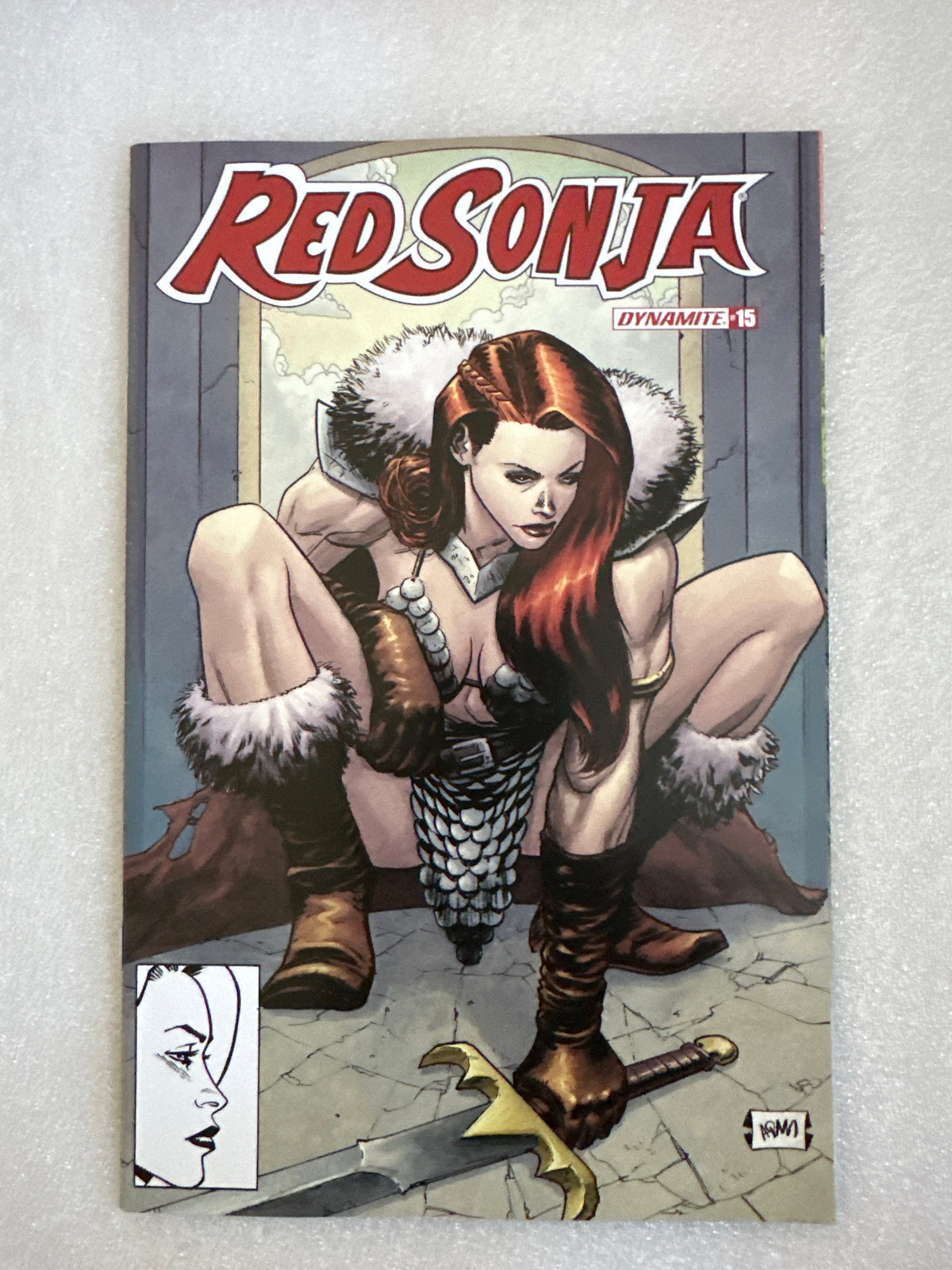 Red Sonja #15 SM1 Homage Trade Variant Dynamite 2020