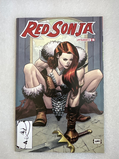 Red Sonja #15 SM1 Homage Trade Variant Dynamite 2020