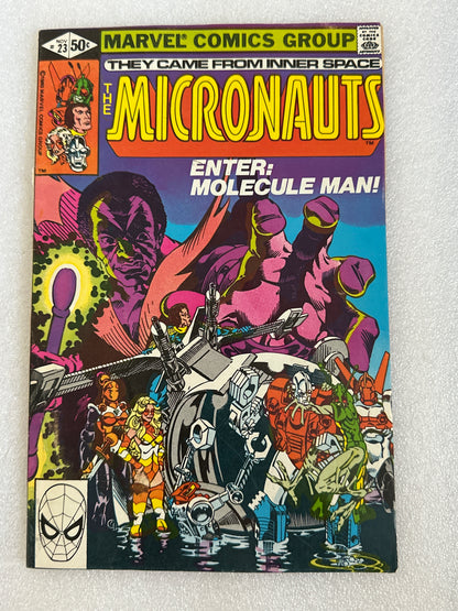Micronauts #23 Marvel 1980