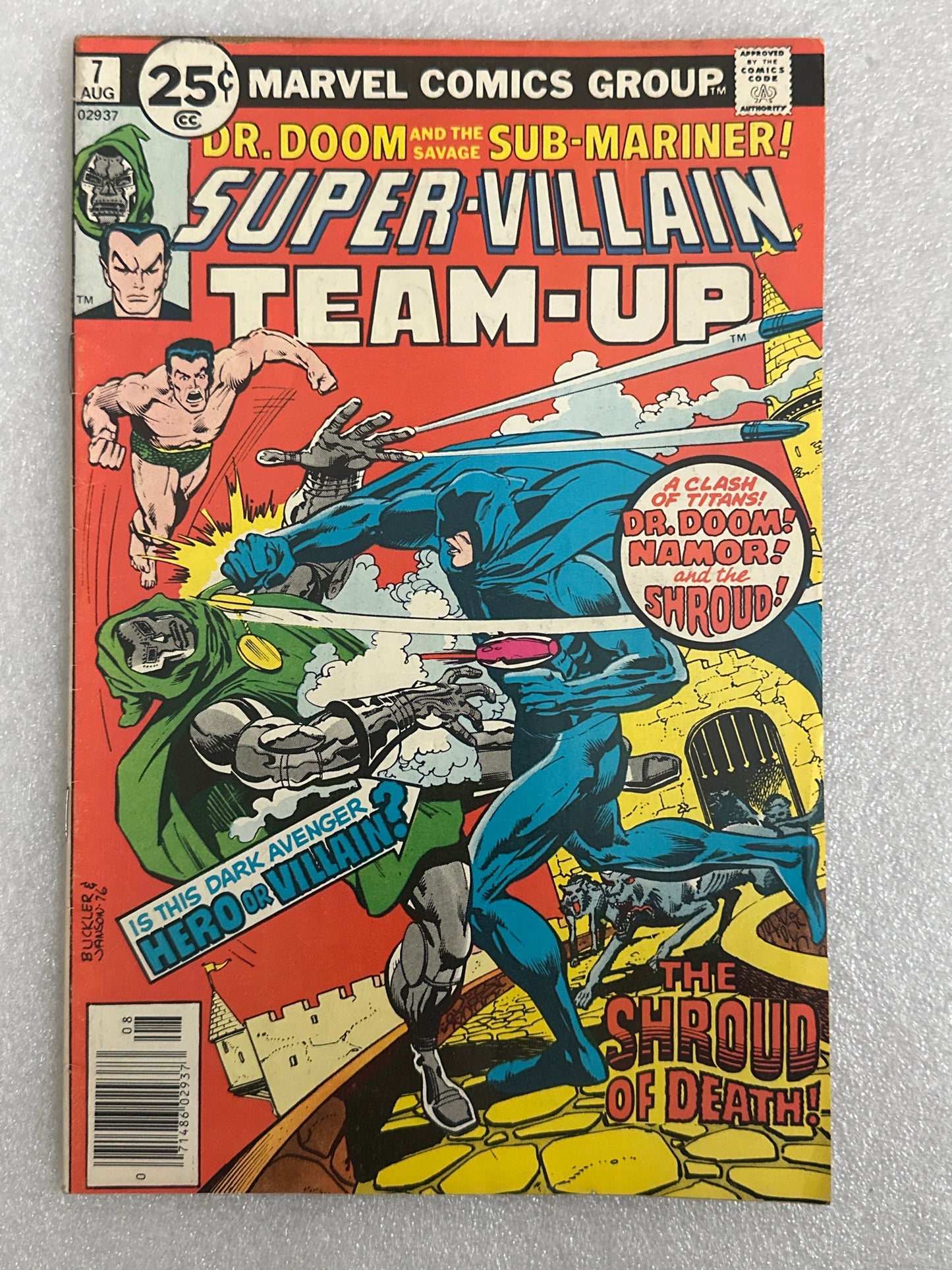 Super-Villain Team-Up #7 Dr. Doom & Sub-Mariner Marvel 1976