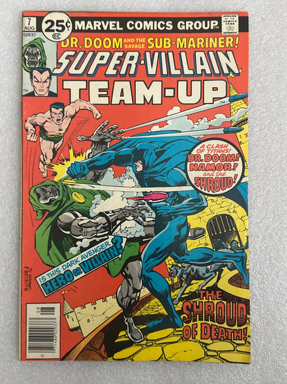 Super-Villain Team-Up #7 Dr. Doom & Sub-Mariner Marvel 1976