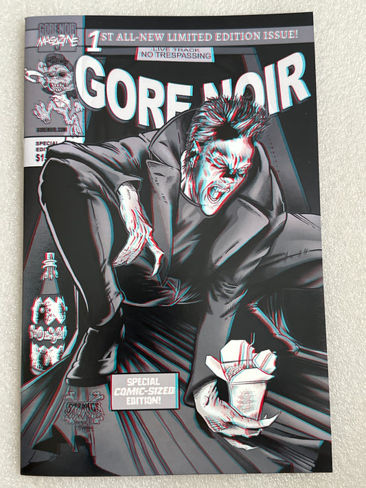Gore Noir #1 Lost Boys 3D Comic Size Issue
