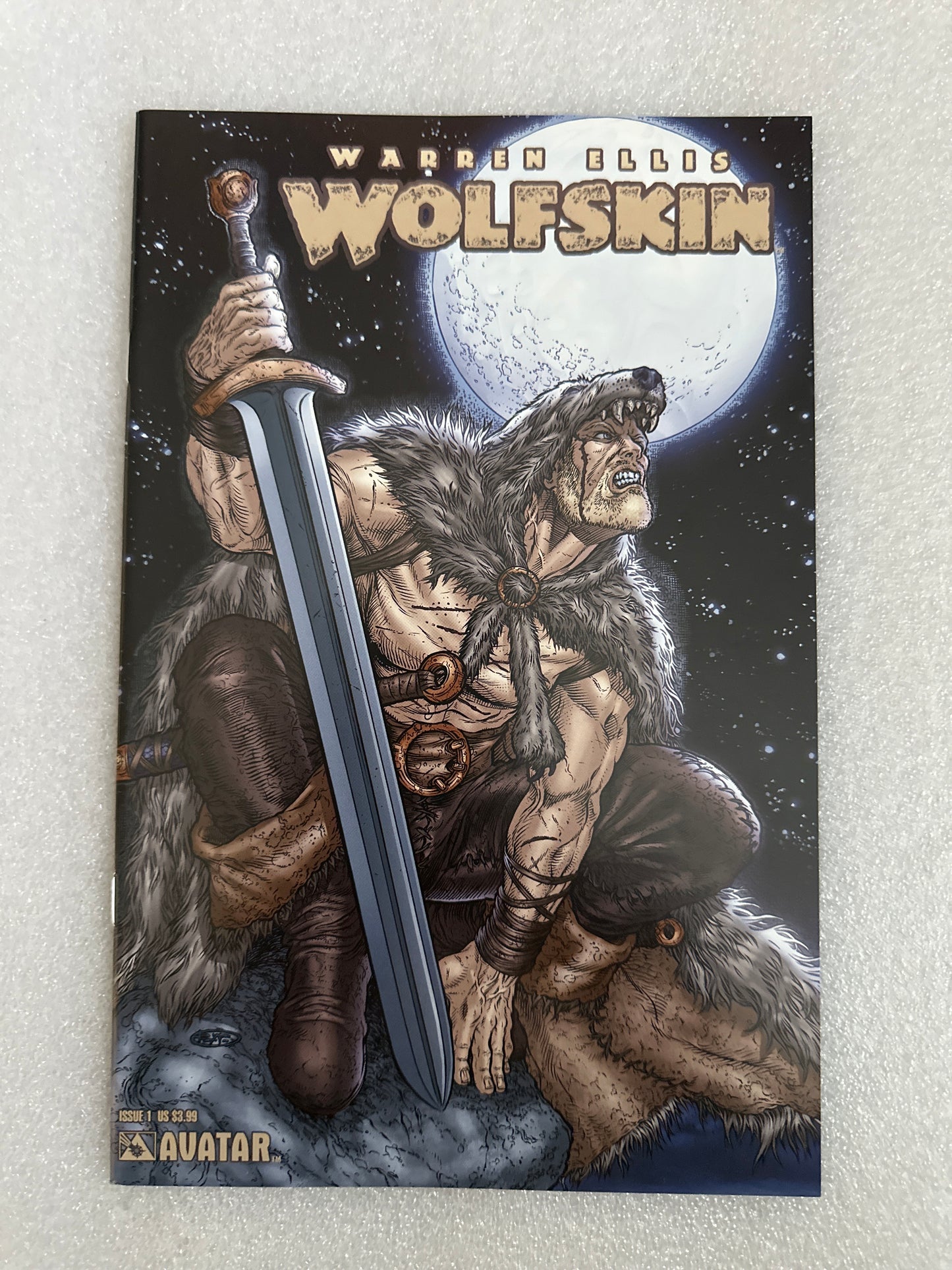 Warren Ellis Wolfskin #1 Avatar 2006