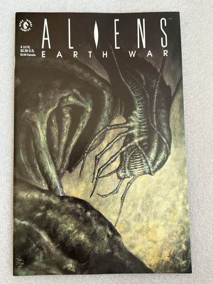 Aliens Earth War #4 Dark Horse 1990
