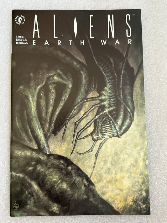 Aliens Earth War #4 Dark Horse 1990