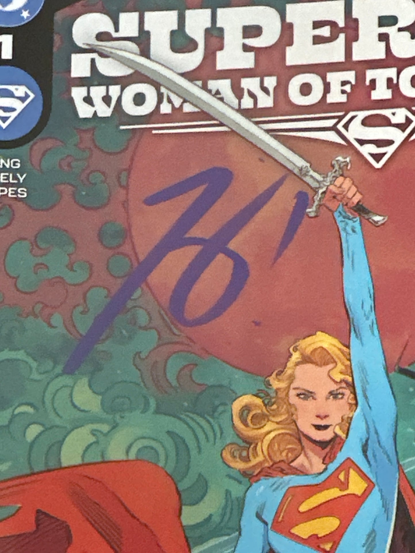 Supergirl Woman of Tomorrow #1 Signed Tom King DC 2024