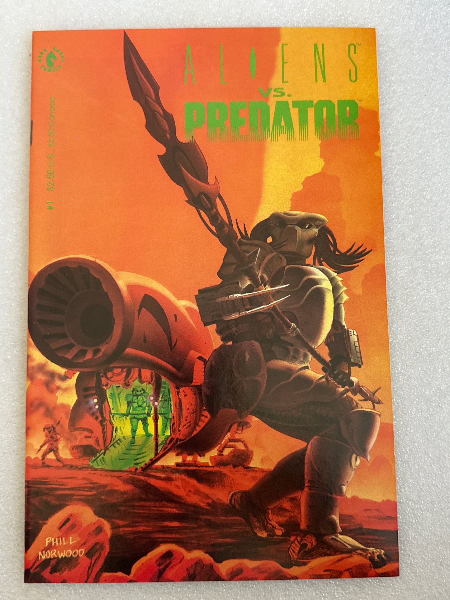 Aliens vs. Predator #1 Dark Horse 1990