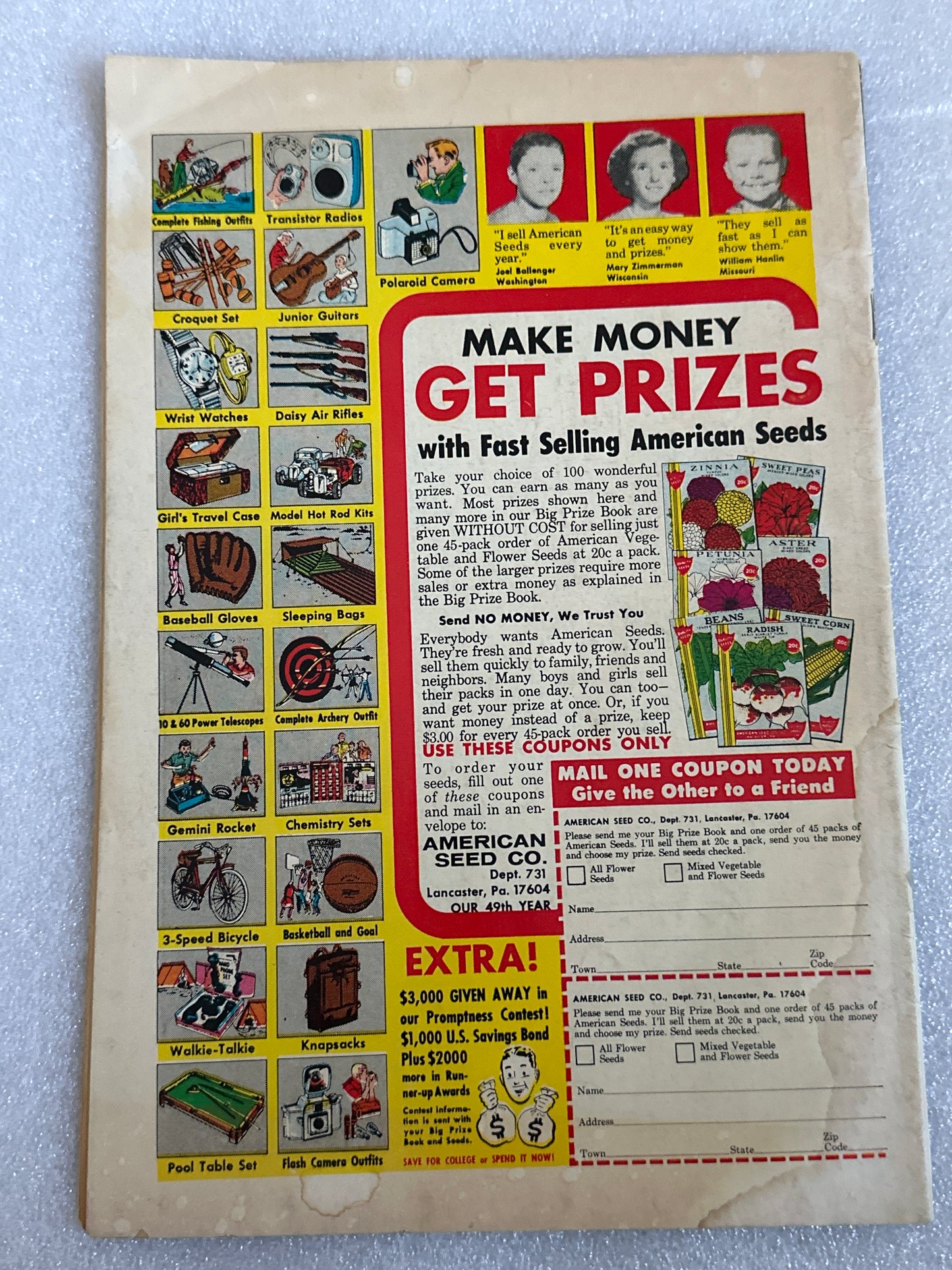 Superman's Pal Jimmy Olsen #100 DC 1967 water damage